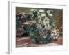 Flower Basket with Amaryllis and Callas, 1918-Lovis Corinth-Framed Giclee Print