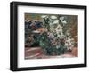 Flower Basket with Amaryllis and Callas, 1918-Lovis Corinth-Framed Giclee Print