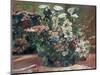 Flower Basket with Amaryllis and Callas, 1918-Lovis Corinth-Mounted Giclee Print