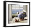 Flower Basket-Zhen-Huan Lu-Framed Giclee Print