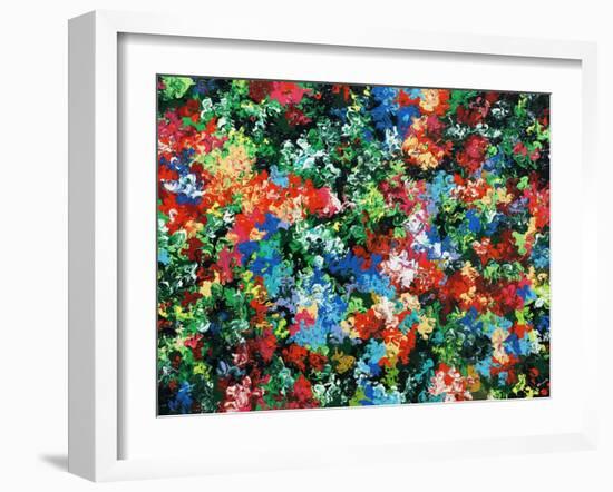 Flower Bed-Sydney Edmunds-Framed Giclee Print