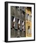 Flower Bedecked Shuttered Windows, Rue Sainte-Claire, Annecy, Rhone Alpes, France, Europe-Richardson Peter-Framed Photographic Print