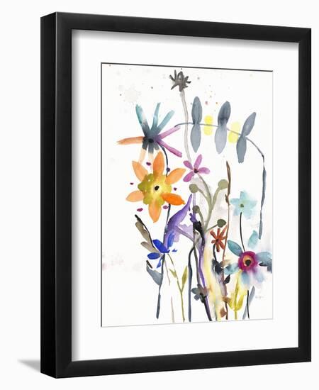 Flower Bedlam-Karin Johannesson-Framed Art Print