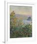 Flower Beds at Vetheuil, 1881-Claude Monet-Framed Giclee Print