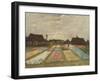 Flower Beds In Holland Bulb Fields-Vincent Van Gogh-Framed Giclee Print