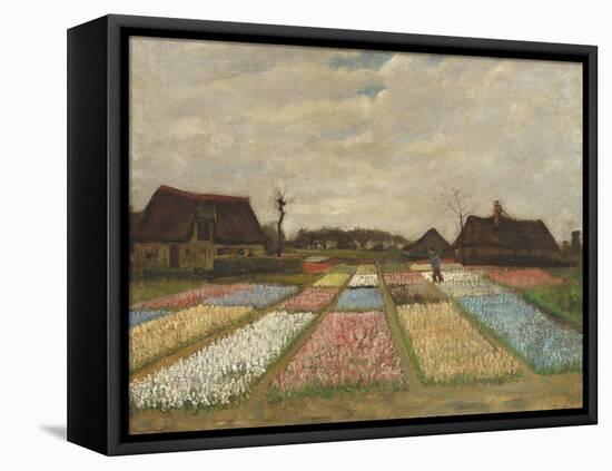 Flower Beds in Holland, C.1883-Vincent van Gogh-Framed Stretched Canvas