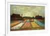 Flower Beds of Holland-Vincent van Gogh-Framed Art Print