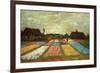 Flower Beds of Holland-Vincent van Gogh-Framed Art Print