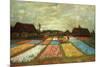 Flower Beds of Holland-Vincent van Gogh-Mounted Art Print