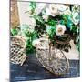 Flower Bike Square-Acosta-Mounted Photo