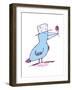 Flower Bird-Carla Martell-Framed Giclee Print