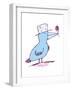 Flower Bird-Carla Martell-Framed Giclee Print