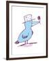 Flower Bird-Carla Martell-Framed Giclee Print