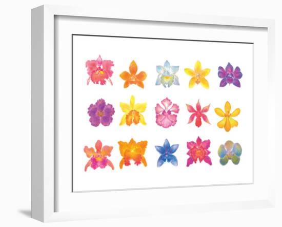 Flower Blossom with Smile-Miyuki Hasekura-Framed Giclee Print