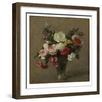 Flower Bouquet, 1900-Henri Fantin-Latour-Framed Giclee Print