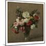 Flower Bouquet, 1900-Henri Fantin-Latour-Mounted Premium Giclee Print