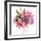 Flower Bouquet in White Ceramic Pot-smuay-Framed Photographic Print