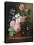 Flower Bouquet-Amienne Bebourg-Stretched Canvas