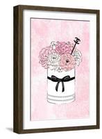 Flower Box Chanel-Martina Pavlova-Framed Art Print