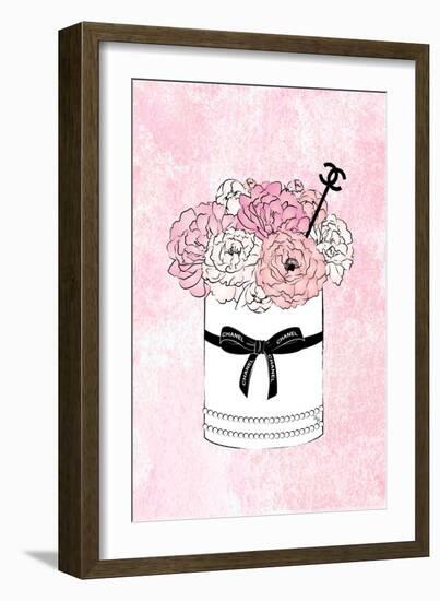 Flower Box Chanel-Martina Pavlova-Framed Art Print