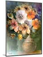 Flower Bunch-Skarlett-Mounted Giclee Print