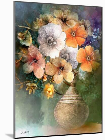 Flower Bunch-Skarlett-Mounted Giclee Print