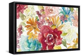 Flower Burst-Lanie Loreth-Framed Stretched Canvas