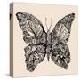 Flower Butterfly-RYGER-Stretched Canvas