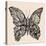 Flower Butterfly-RYGER-Stretched Canvas