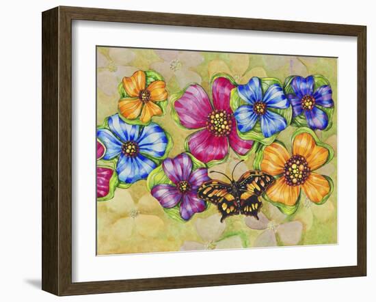 Flower Carpet-Charlsie Kelly-Framed Giclee Print