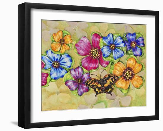 Flower Carpet-Charlsie Kelly-Framed Giclee Print