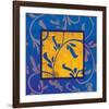 Flower Cerulea-Lillian Pasenar-Framed Art Print