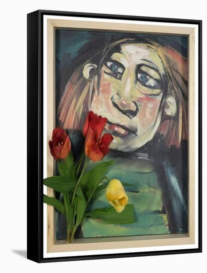 Flower Child-Tim Nyberg-Framed Stretched Canvas