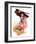 "Flower Children,"May 5, 1934-Ellen Pyle-Framed Giclee Print