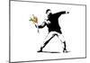Flower Chucker-Banksy-Mounted Giclee Print