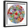 Flower Circle-Howie Green-Framed Giclee Print