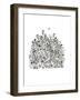 Flower City-Carla Martell-Framed Premium Giclee Print