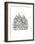 Flower City-Carla Martell-Framed Giclee Print