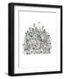 Flower City-Carla Martell-Framed Giclee Print