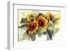 Flower Composition IV-Franz Heigl-Framed Art Print