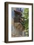 Flower Covered Balcony on Old Stone House, Bol, Brac Island, Dalmatian Coast, Croatia, Europe-John Miller-Framed Photographic Print