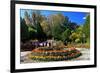 Flower Decoration in the Park of the Summer Residence of the 14th Dalai Lama-null-Framed Premium Giclee Print