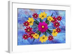 Flower Design 2Mz-Ata Alishahi-Framed Giclee Print