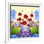 Flower Design 31-Ata Alishahi-Framed Giclee Print