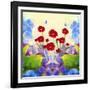Flower Design 31-Ata Alishahi-Framed Giclee Print