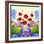 Flower Design 31-Ata Alishahi-Framed Giclee Print