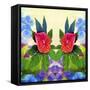 Flower Design 32-Ata Alishahi-Framed Stretched Canvas