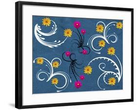 Flower Design 6-Ata Alishahi-Framed Giclee Print