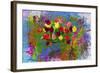 Flower Design 8H-Ata Alishahi-Framed Giclee Print