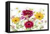 Flower Design H1B-Ata Alishahi-Framed Stretched Canvas